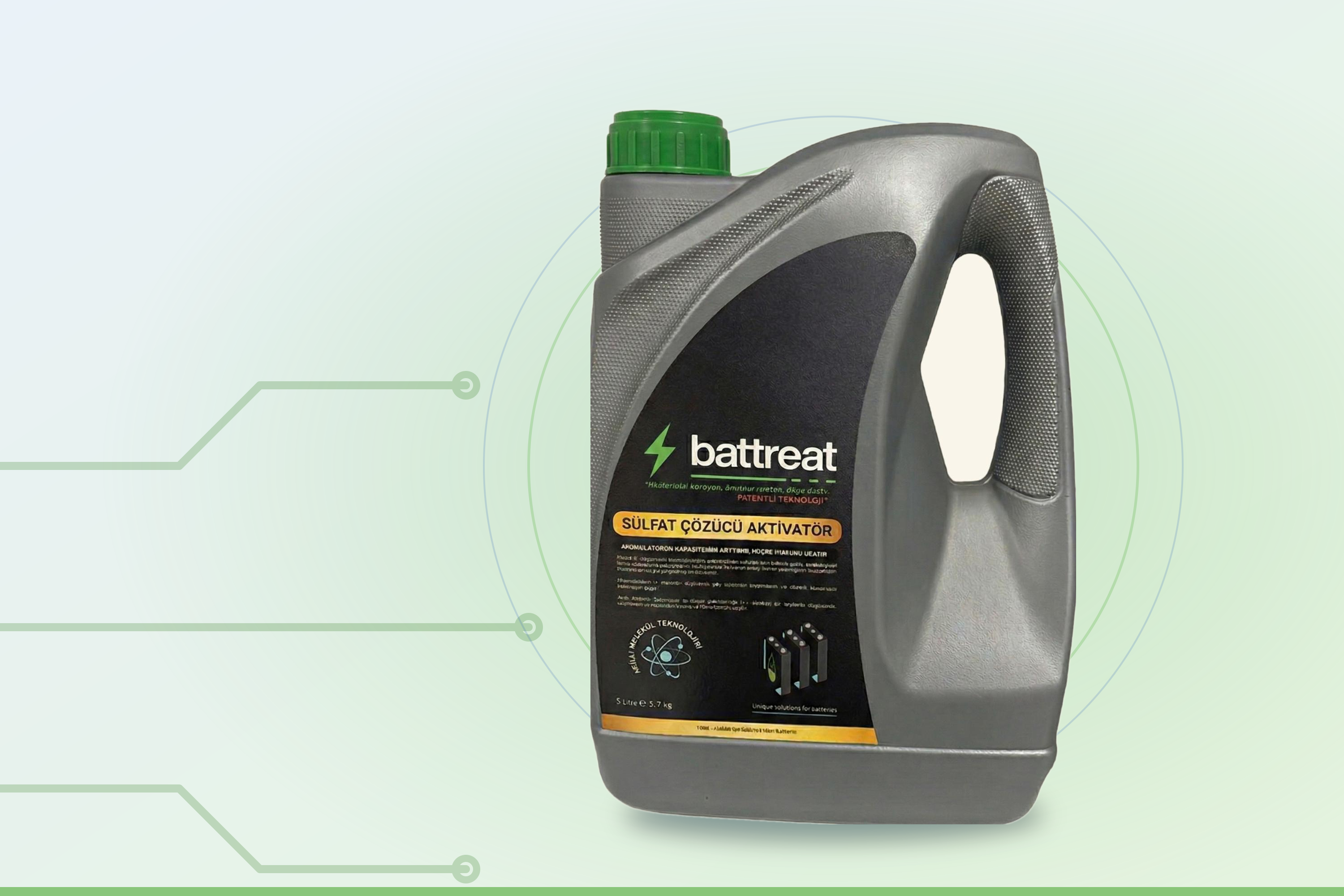 Battreat Sülfat Çözücü Aktivatör ürünü